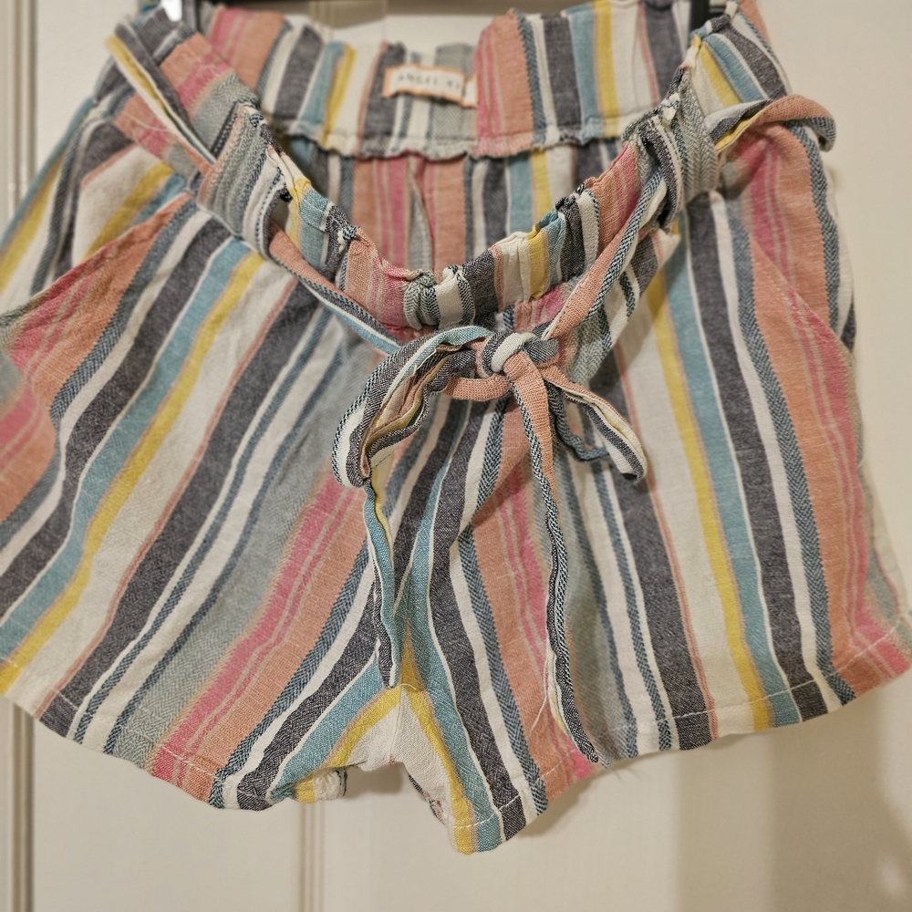 Striped Multicolor Women's Shorts